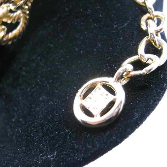 Givenchy Vintage Double Strand Gold Necklace - Picture 5 of 5